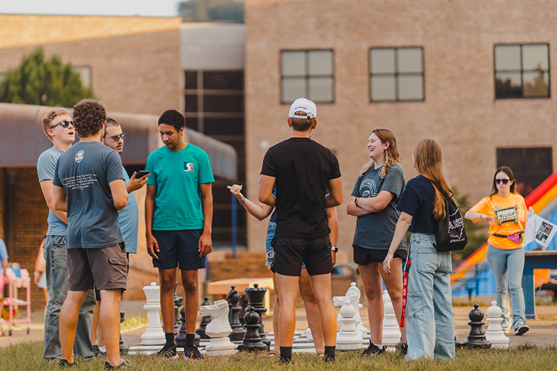 SSU students on campus