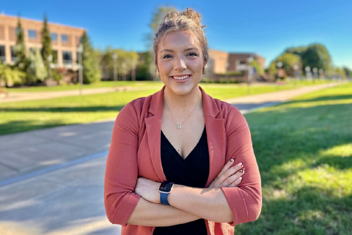 Student Ryleigh Meeeker