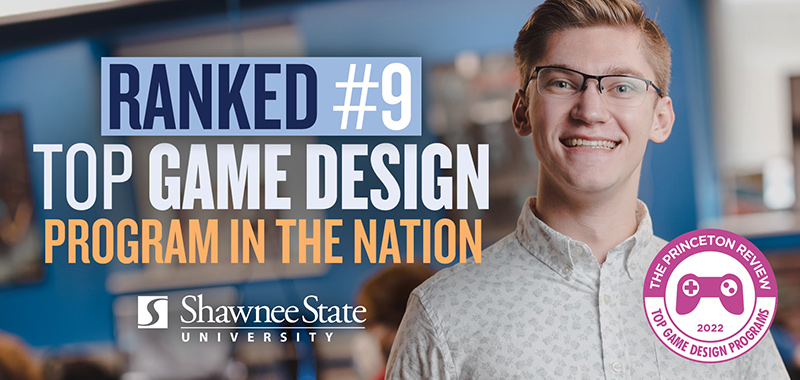 Gaming Programs at Shawnee State University rank #9 in the nation | Shawnee State