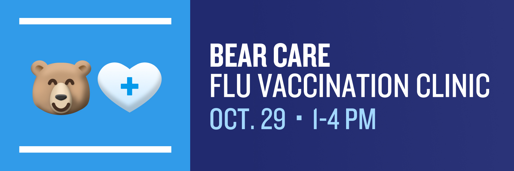 Bear Care Flu Vaccination Clinic