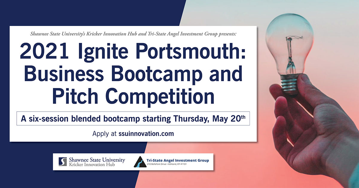 graphic with the text "2021 Ignite Portsmouth"