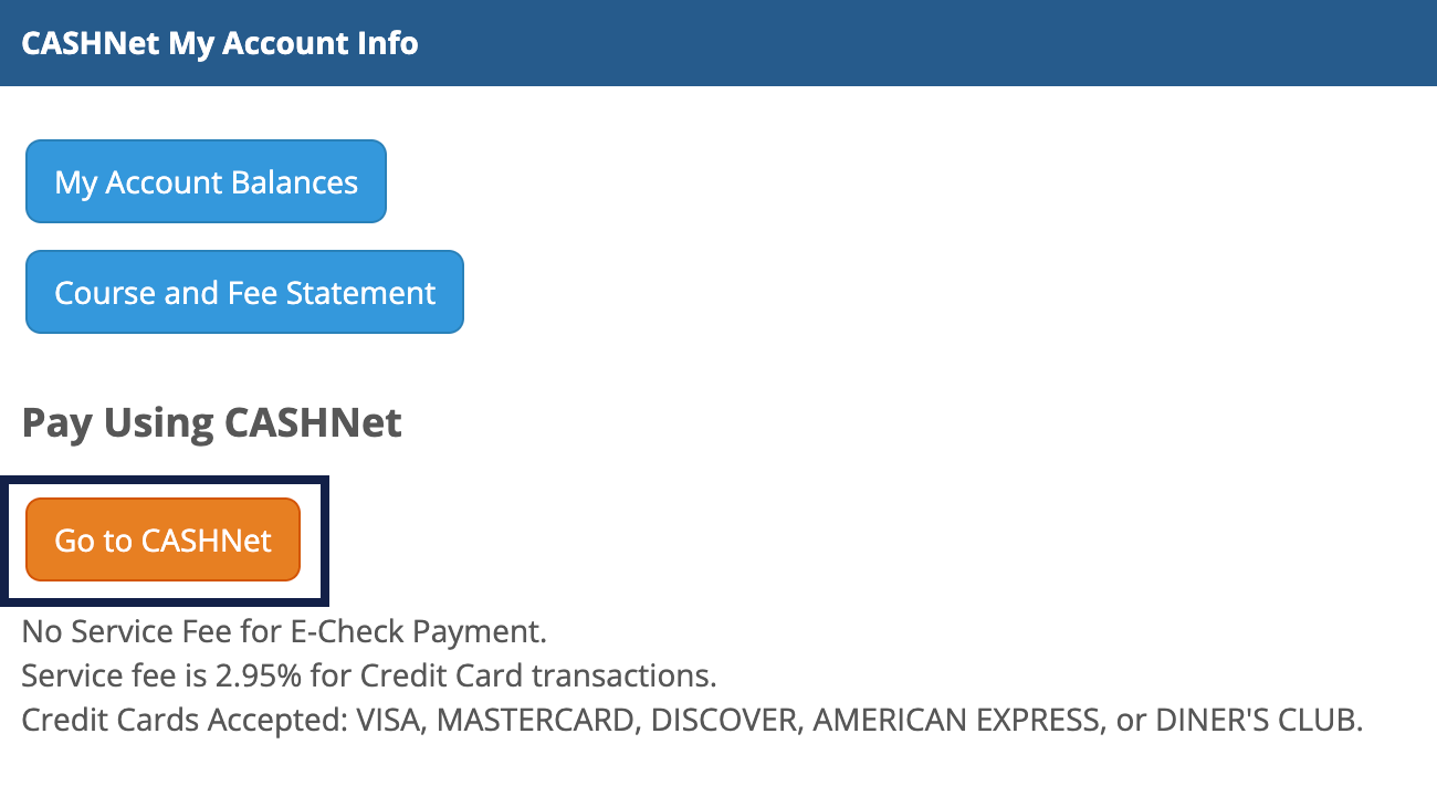 Bill Pay Screenshot