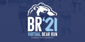 Graphic with the text "Virtual Bear Run"