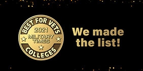 graphic with the text "We made the list"