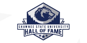 Graphic with the text "SSU Hall of Fame"