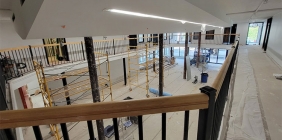 picture of interior construction of building